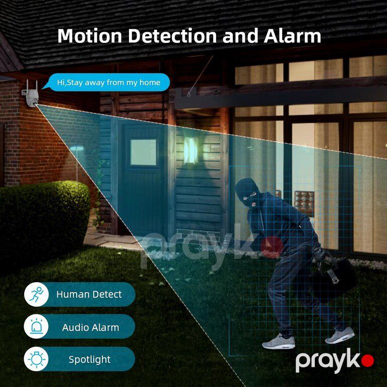 Icsee 4MP Smart (Wıfı) IP Kamera — Ağıllı ev və təhlükəsizlik, Mingəçevir (5)