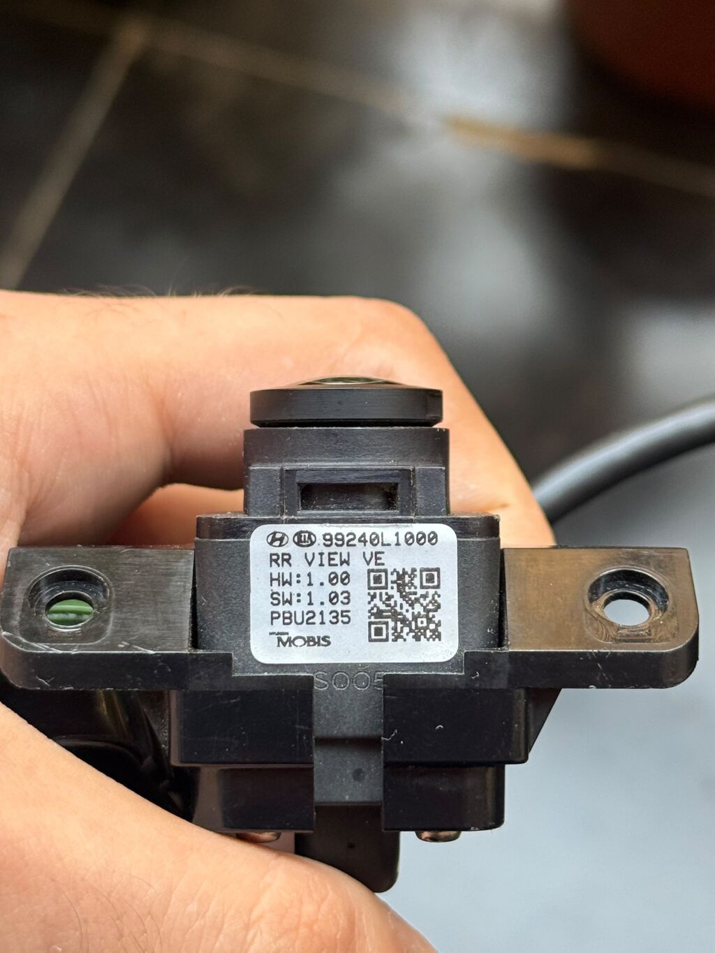 Hyundai Mobis arxa görünüş kamerasi (OEM) 99240-L1000 Üstdən çıxma — Surveillance sistemləri, Xırdalan (5)