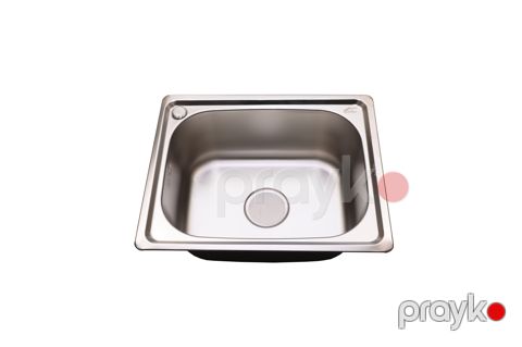 Mətbəx çanağı (moyka) 1-Lİ kvadrat 500*400*200 LS-5040 — Bakı