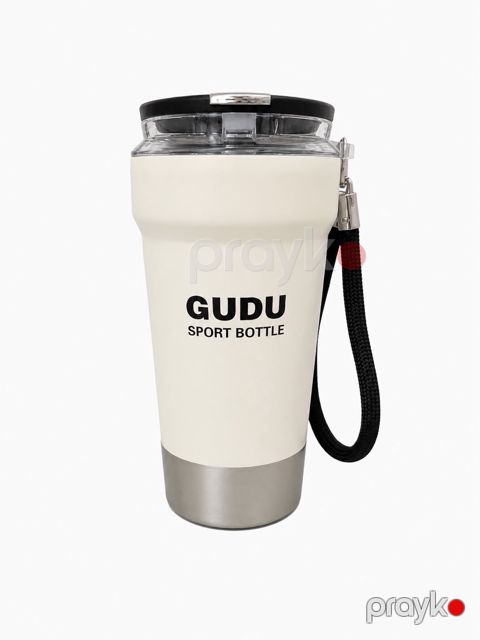 Termos, 500 ml, paslanmayan polad, ağ — Bakı