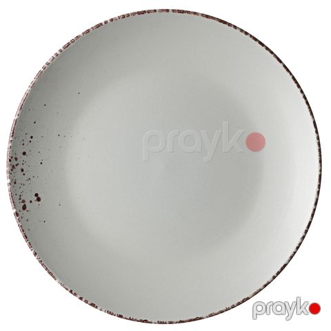 Nahar boşqabı Ardesto Lucca, 26 sm, keramika, boz-mavi — Bakı