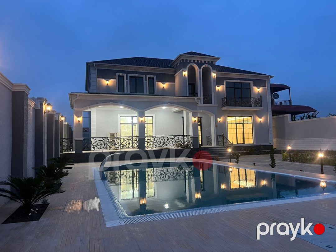 İcarəyə verilir 5 otaqlı həyət evi/bağ evi 400 m² — Ev, villa, Bakı (7)