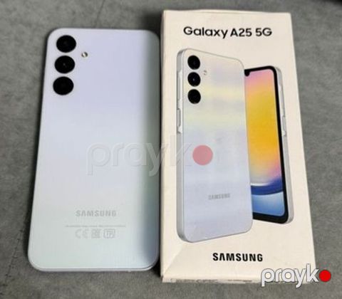 Samsung Galaxy A25, 256 GB, rəng - Ağ, Sənədlərlə — Mingəçevir