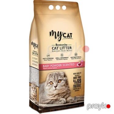 Topalanan doldurucu My Cat Baby Powder Scented, 5 l — Bakı