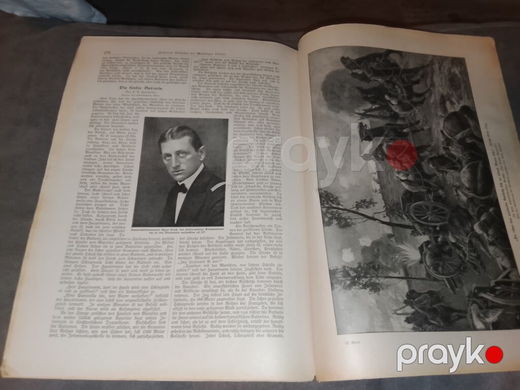Çanaqqala və osmanlı cəbhəli 1915 orijinal jurnal Kolleksiyanıza — Jurnallar, Bakı (7)
