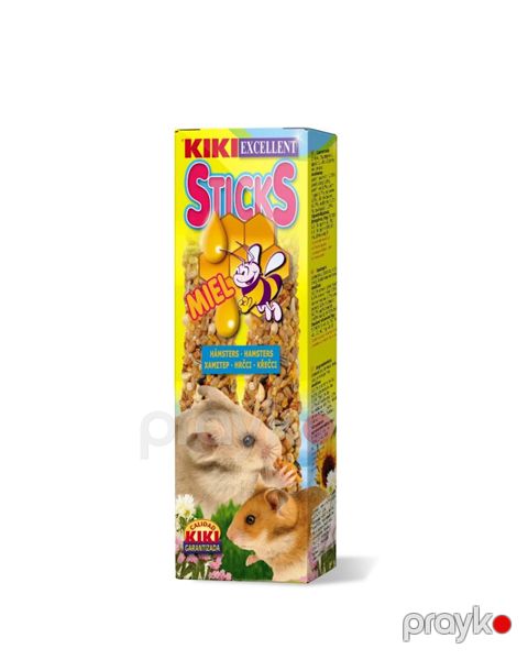 Bal ilə çubuqlar Kiki Excellent 2 Sticks gəmiricilər üçün, 112 q — Bakı