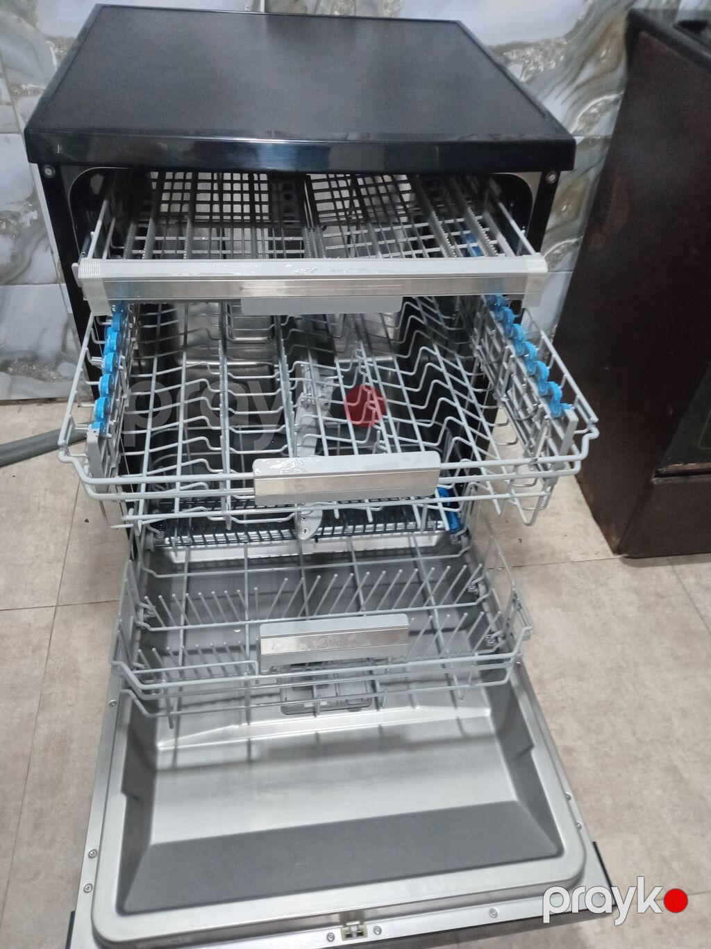 Midea qabyuyan maşın – tam ölçülü, qara rəng. Xüsusiyyətlər — Qab yuyucu maşınlar, Digah (6)