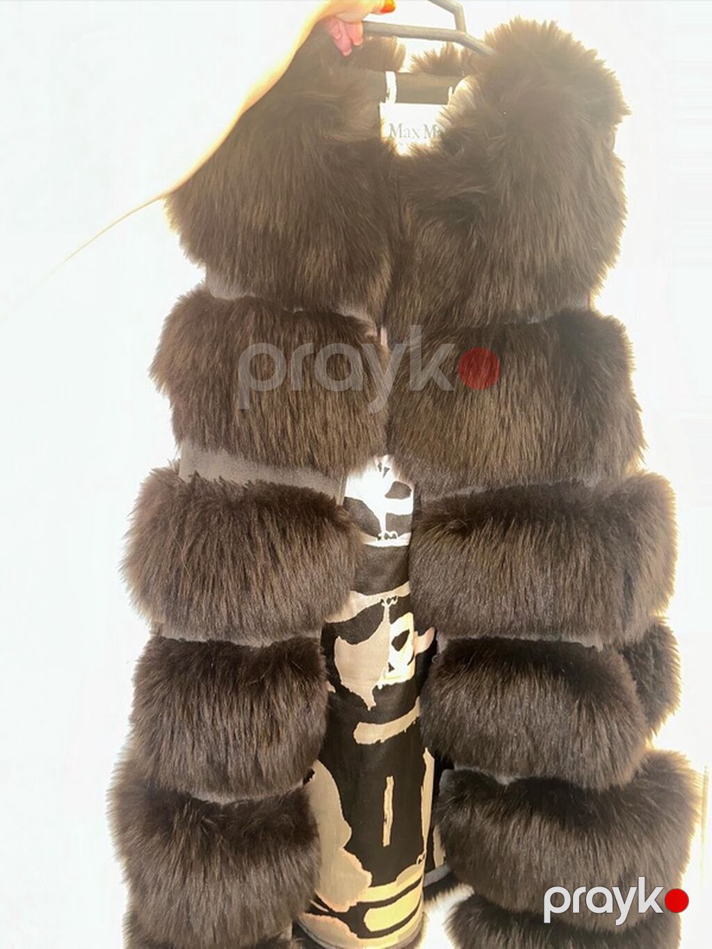 Jilet, Max Mara, L, XL, rəng - Qəhvəyi — Yelek, Bakı (2)