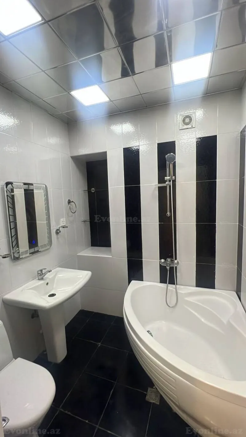 Satılır 2 otaqlı Mənzil Yeni tikili 62 m² Bakı, Binəqədi r., Memar Əcəmi m., 9-cu mikrorayon — Mənzil, Bakı (7)