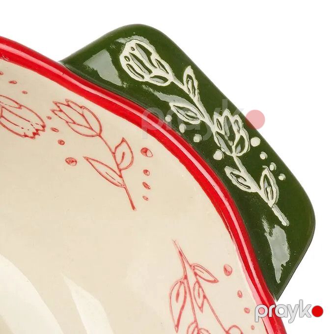 Bişirmə üçün qəlib 6921-3613, keramika, yaşıl, 1900 ml — Mallar, Bakı (3)