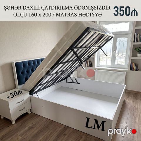 Yeni, İkinəfərlik çarpayı, Bazalı, Matras ilə — Bakı