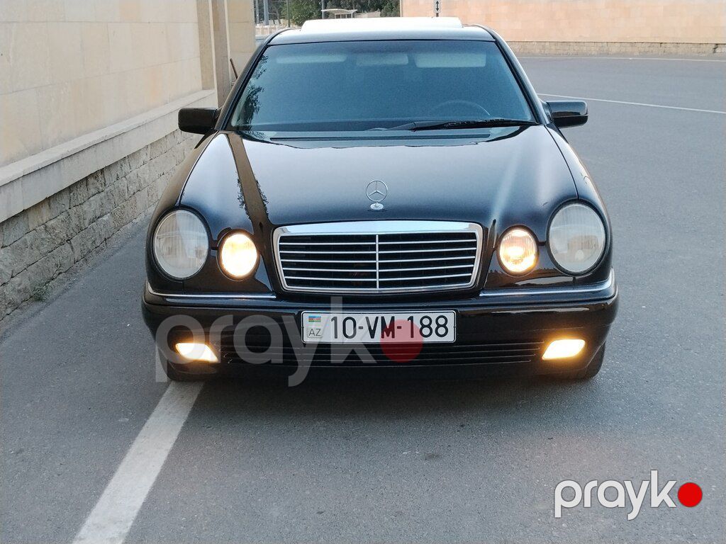 Mercedes E 240, 2.4 L, 1998 il, 328 609 km 10-VM-188 — Avtomobillər, Bakı (2)