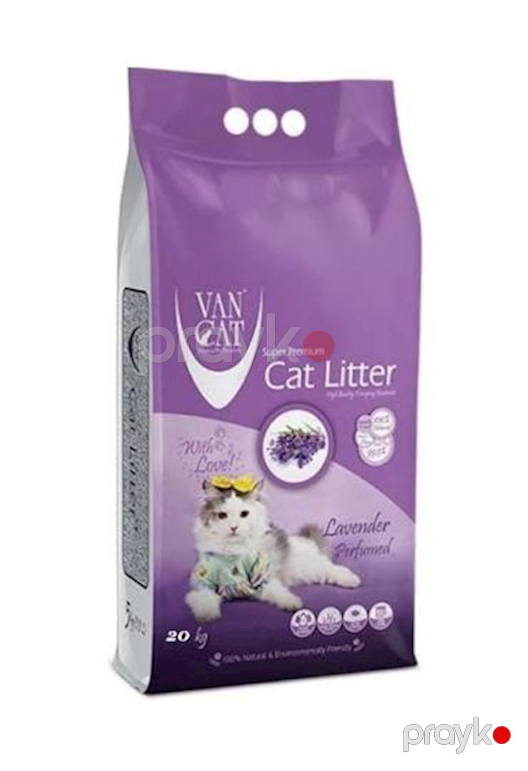 Doldurucu Van Cat Cat Litter Lavender Perfumed, 20 kq, məhsul çeşiddə — Mallar, Bakı (2)