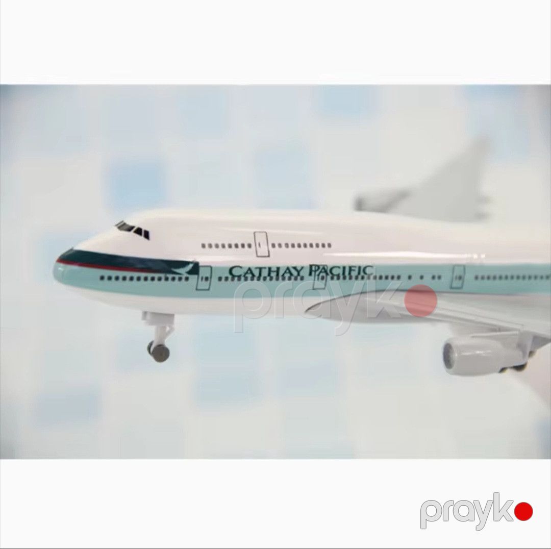 Kolleksiya fiquru Aircraft Model Maket Cathay Pacific Boeing 747, 19x17x10 sm — Mallar, Bakı (3)
