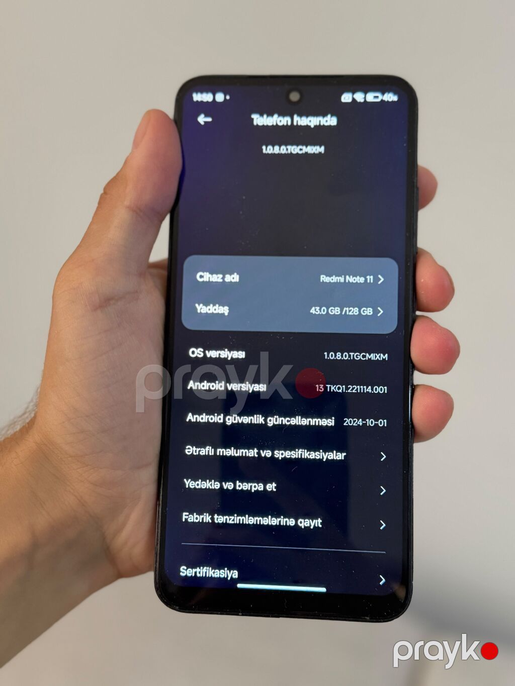 Redmi Note 11, 128 GB, rəng - Qara, İki sim kartlı — Xiaomi, Bakı (3)