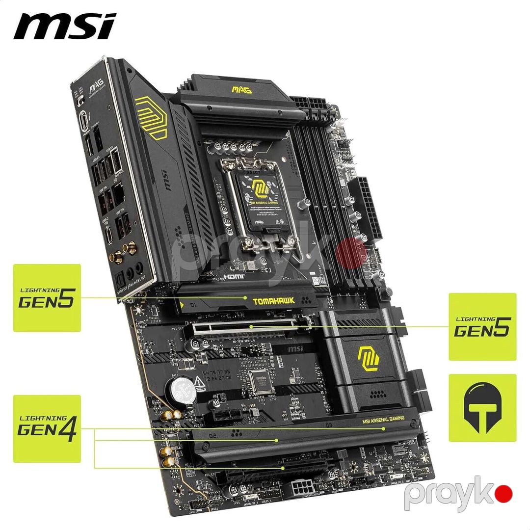 MSI MAG B860 Tomahawk WiFi — Kompüterlər və noutbuklar, Bakı (3)