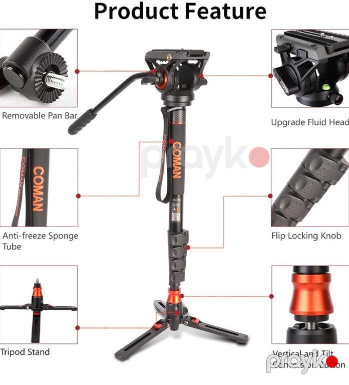 Монопод "Coman KX-3232" — Səs texnikası, Bakı (3)