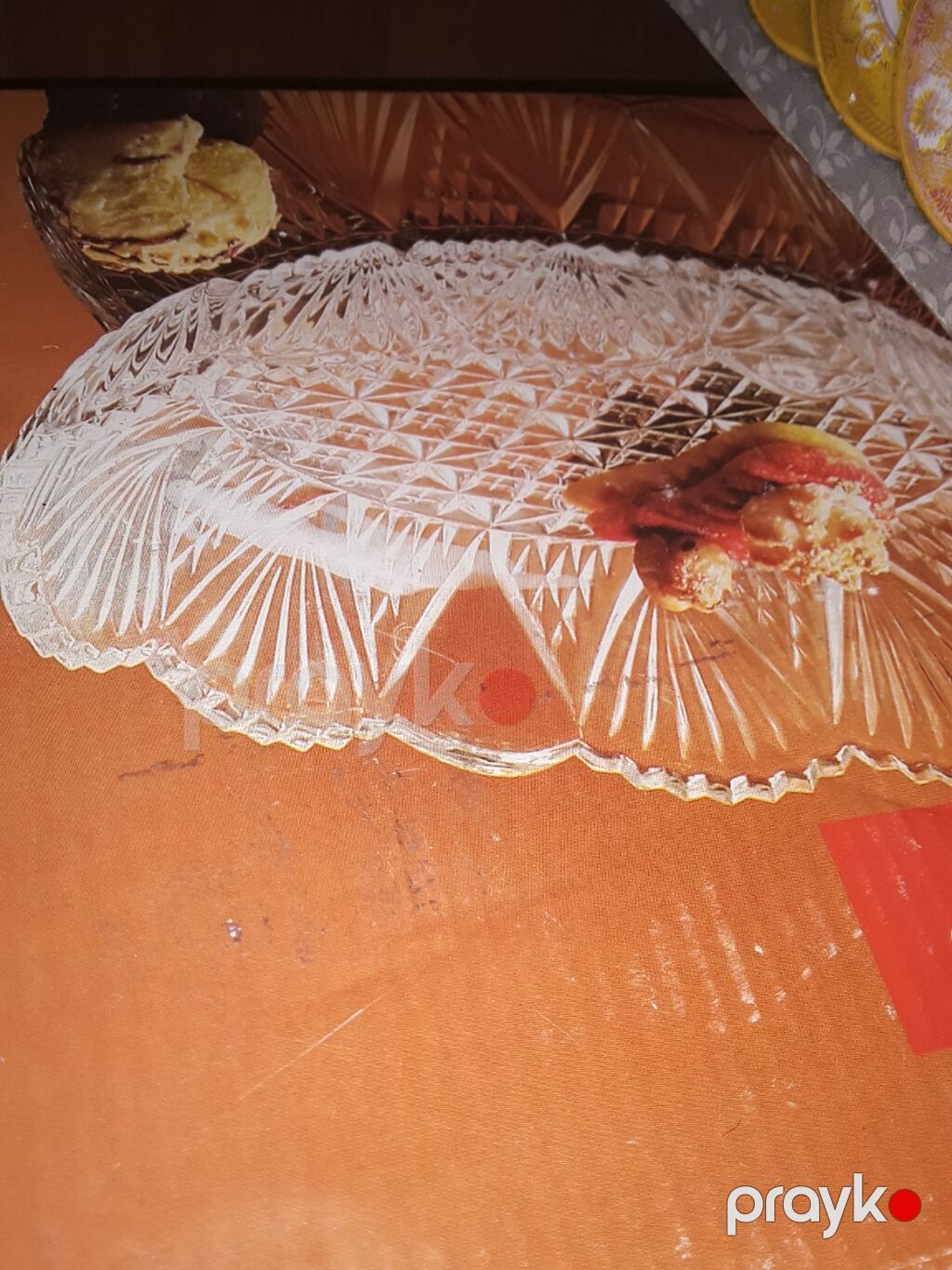 Tort və şiriniyyat qabı, Şüşə — Süfrə qabı, Saray (3)