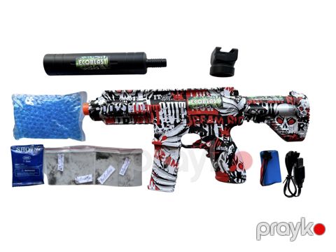 Oyuncaq blaster EcoBlast, plastik, 49x15 sm — Bakı