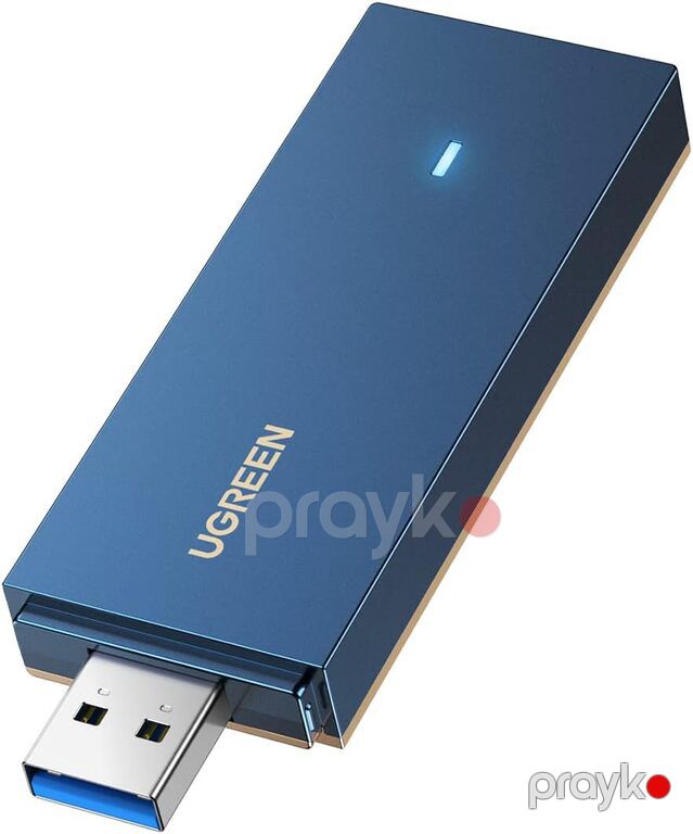 AX1800 Dual-Band Wi-Fi 6 Adapteri Ugreen CM499 (90340)" — Periferik cihazlar, Bakı (2)