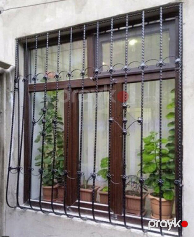 Pəncərə barmaqlığı sifarişi — Təmir və inşaat, Bakı (9)