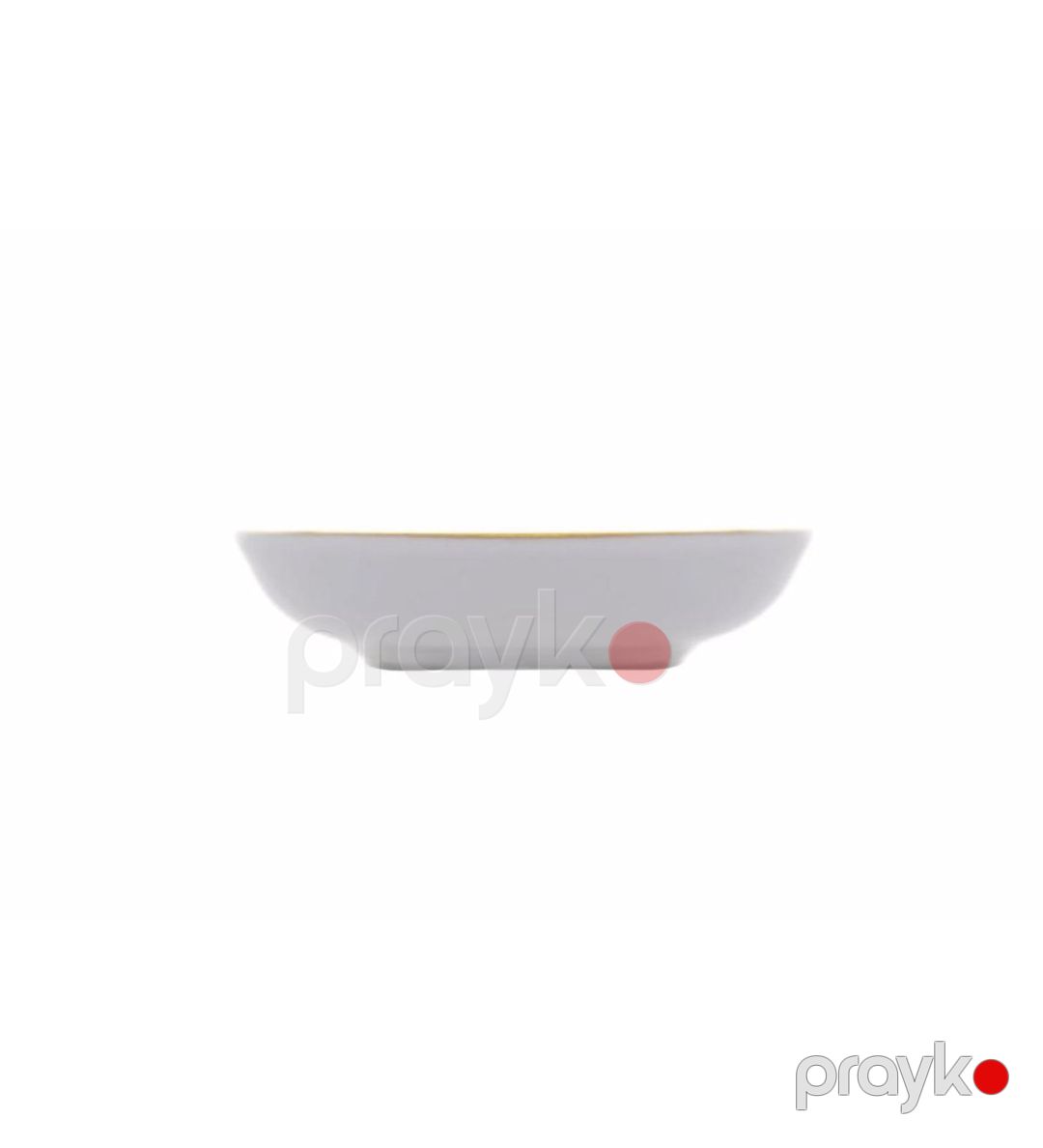 Kasa Porland Morocco Desen3, farfor, ağ/narıncı, 10 sm — Mallar, Bakı (3)