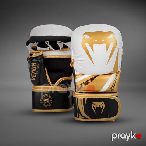 MMA Əlcəyi Under Armour 3i1ə ağ/qızılı, ölçü S — Bakı