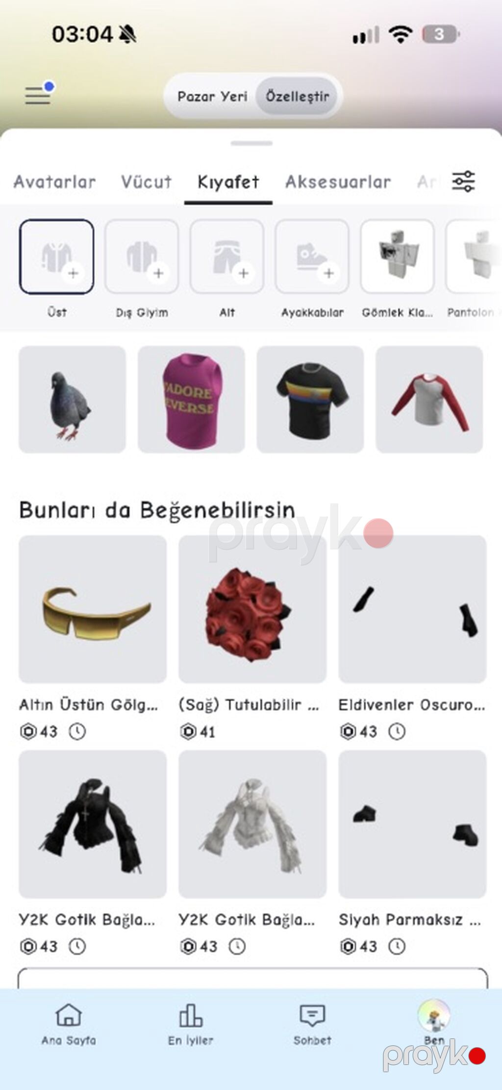 Roblox avatar dizaynı və fərdiləşdirmə xidməti Xidmətin məzmunu — Dekor, dizayn, smeta və planlama, Bakı (6)