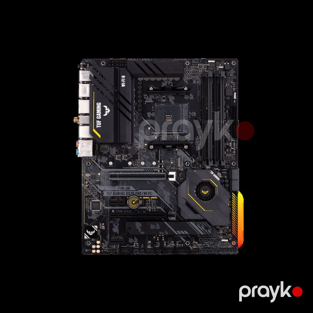 Asus TUF Gamıng X570-PRO (WI-FI)+Amd ryzen 5800x+16GB Ram — Kompüterlər və noutbuklar, Bakı (5)