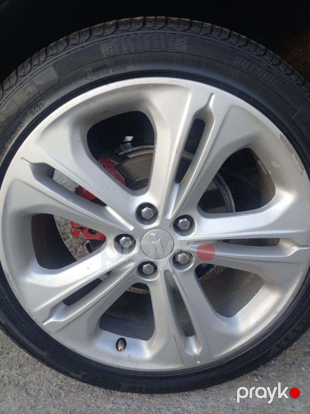 Lt rs disk teker 18 diy endirim var - 4 ədəd orijinal Chevrolet — Diskləri, Bakı (5)