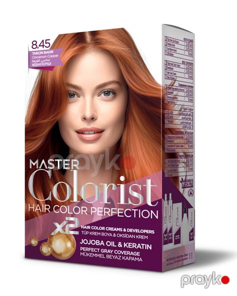 Krem-boya Master Colorist 8.45 Cinnamon Copper, 185 ml — Bakı