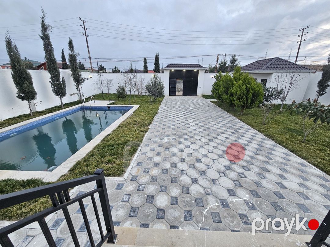 Satılır 5 otaqlı həyət evi/bağ evi 250 m² — Ev, villa, Bakı (9)