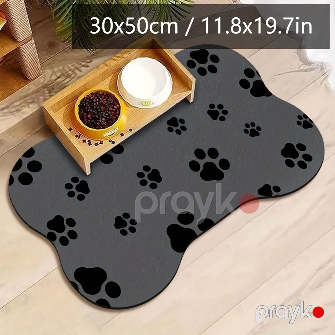 Yem qabı üçün xalça, boz, 30x50 sm — Mallar, Bakı (2)