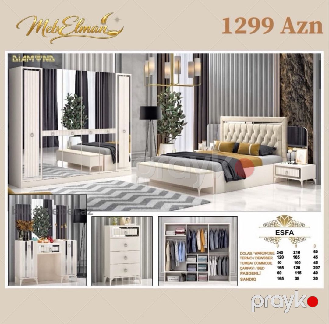 Yataq otağı mebelləri — Mebel, Bakı (10)