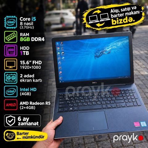 Core i5-8 nəsil/Ram 8gb DDR4/HDD 1TB Salam əziz dostlar — Bakı