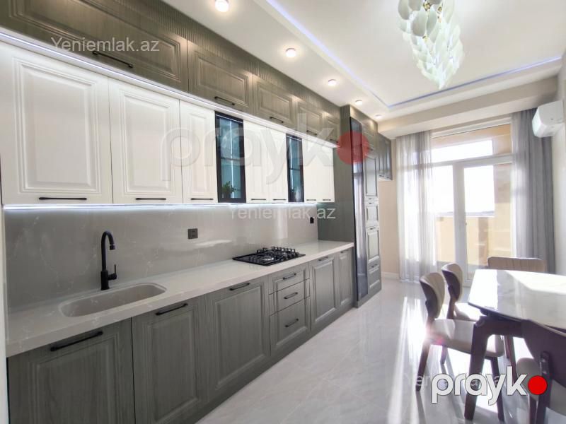Satılır 3 otaqlı Bina evi menzil (Yeni tikili), 105 m², Xətai rayonu — Mənzil, Bakı (7)