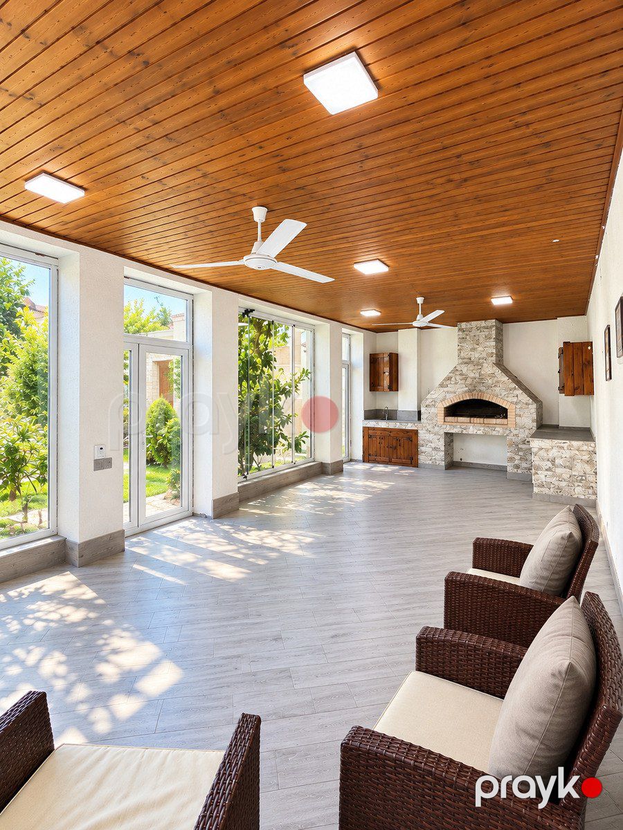 Satılır 5 otaqlı həyət evi/bağ evi 200 m² — Ev, villa, Bakı (10)