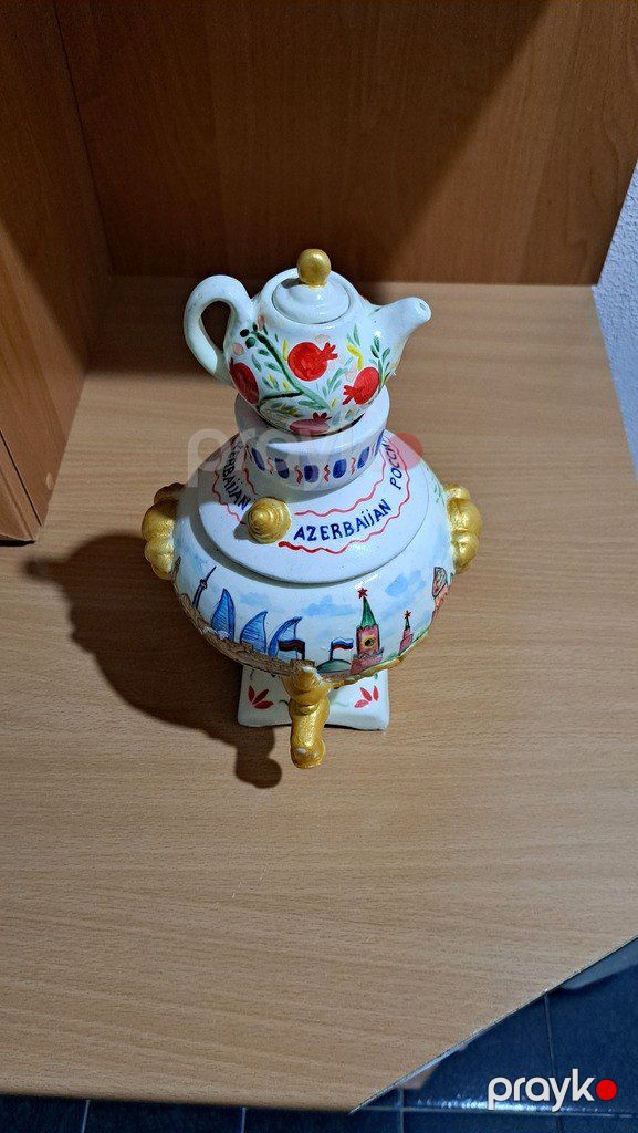 Keramik samovar — Dekor və interyeri, Bakı (2)