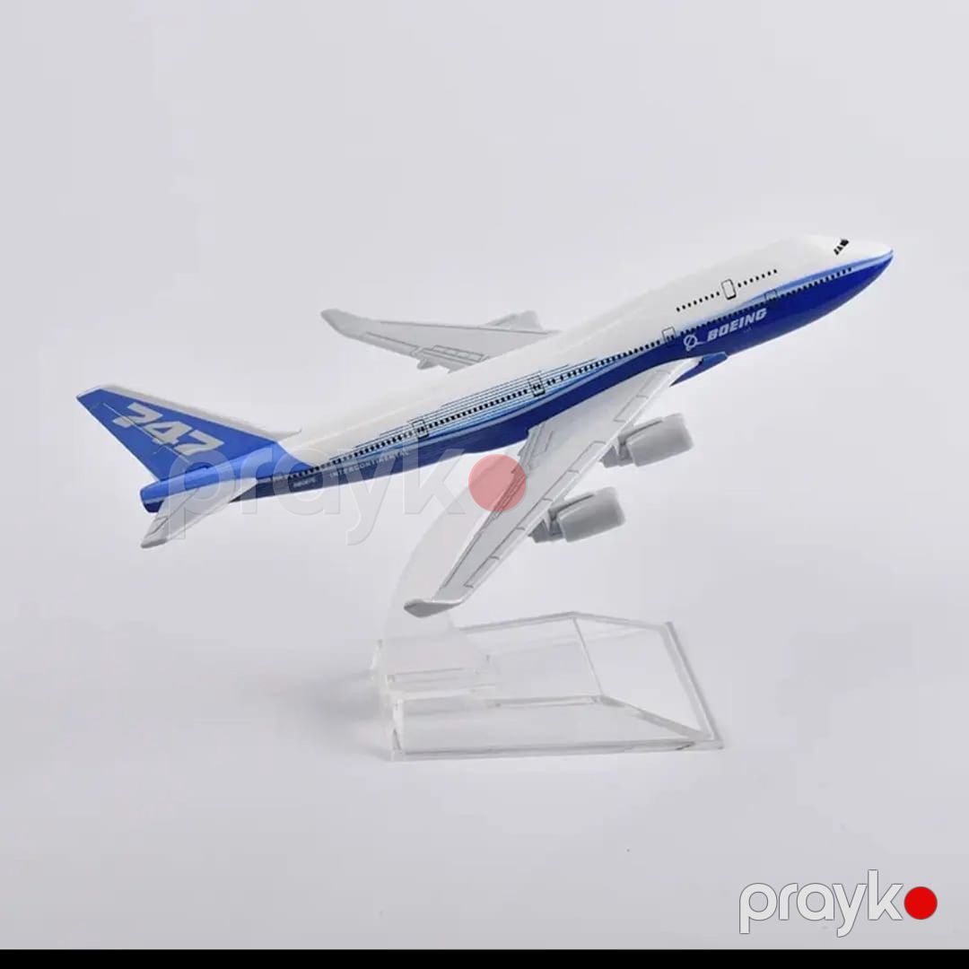 Kolleksiya heykəlciyi Boeing 747, 15x14.5x8 sm — Mallar, Bakı (3)