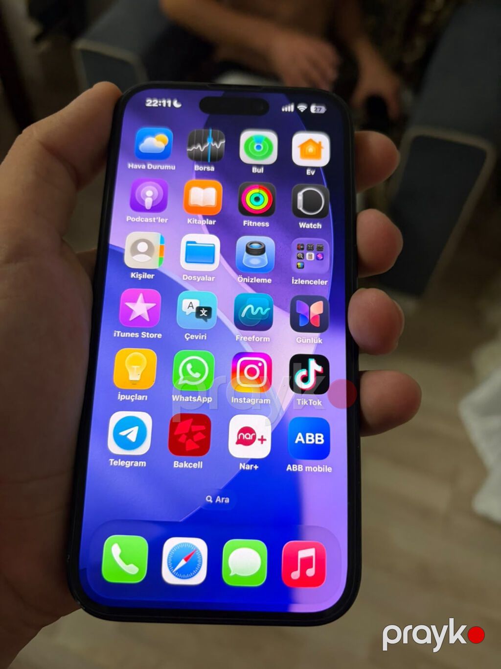 IPhone 15, 128 GB, Black Titanium, Zəmanət — Apple iPhone, Bakı (6)