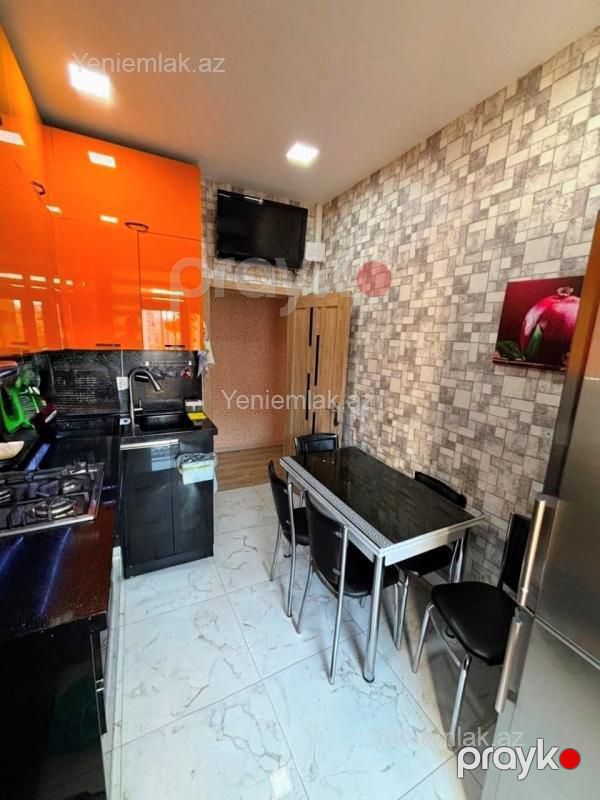 Satılır 3 otaqlı Bina evi menzil (Yeni tikili), 90 m², Nərimanov rayonu — Mənzil, Bakı (6)
