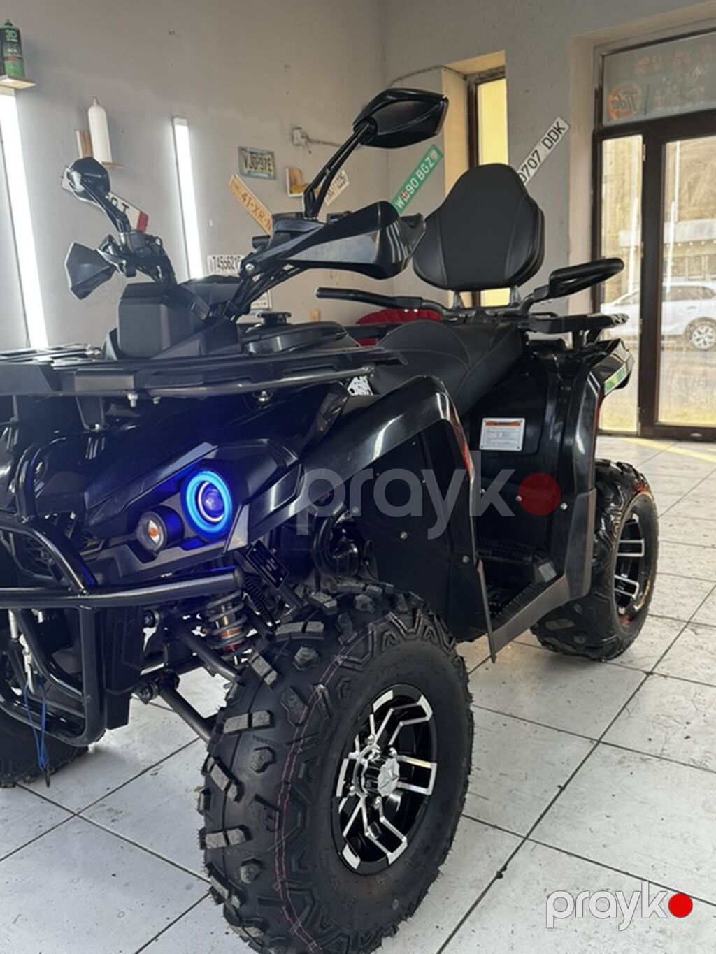 Mikilon 200 L pro (Tam Full versiya) Sükan qızdırıcı (Rul qızdırıcı) — Kvadrosikllər və baqqilər, Gəncə (4)