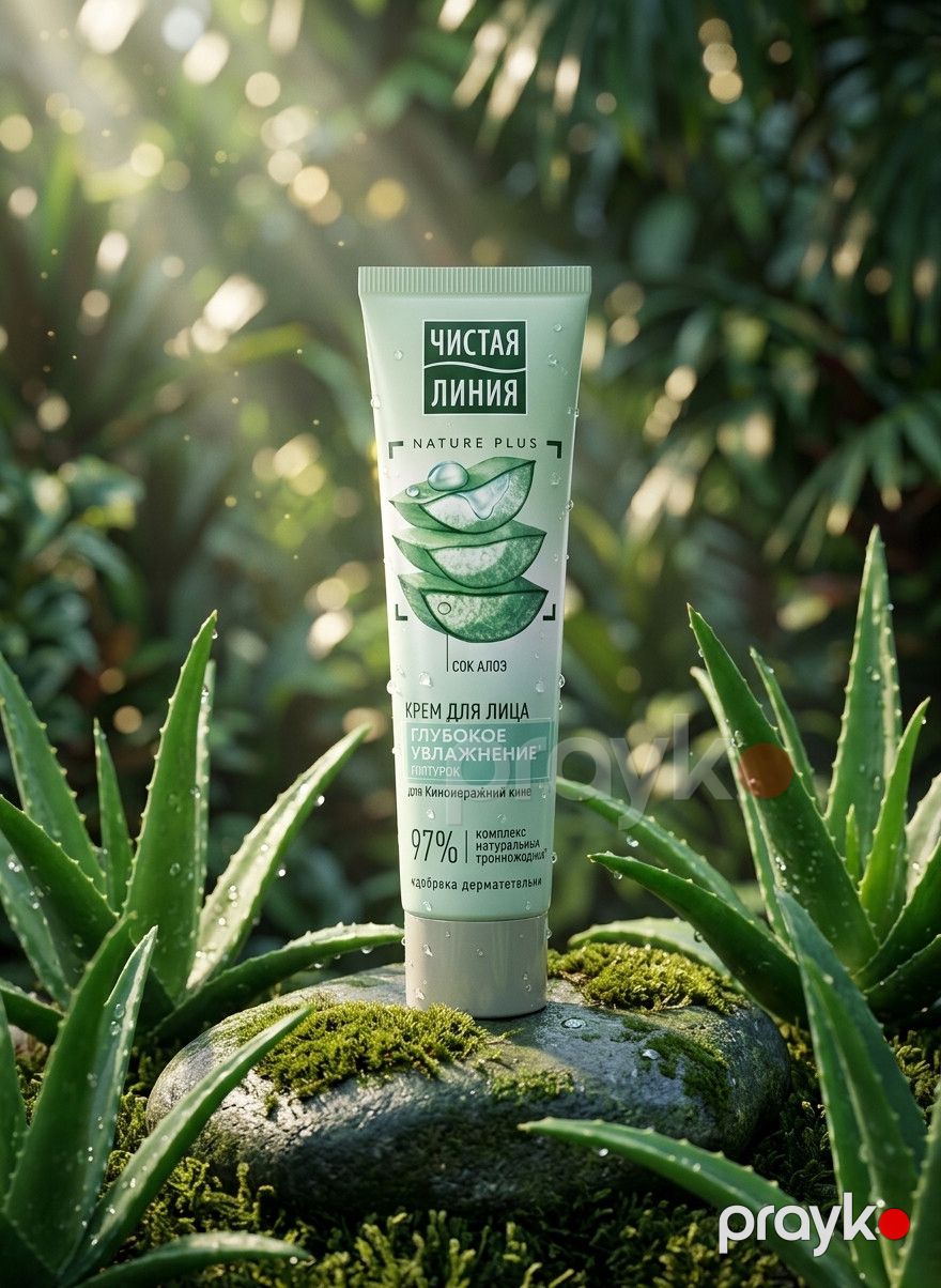 Üz kremi Чистая Линия Сок Алоэ, 40 ml — Mallar, Bakı (2)