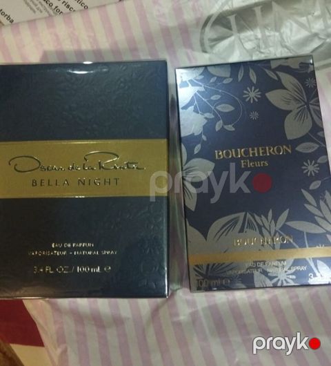 Oscar de la Renta Bella Night və Boucheron Fleurs qadın ətirləri — Sumqayıt