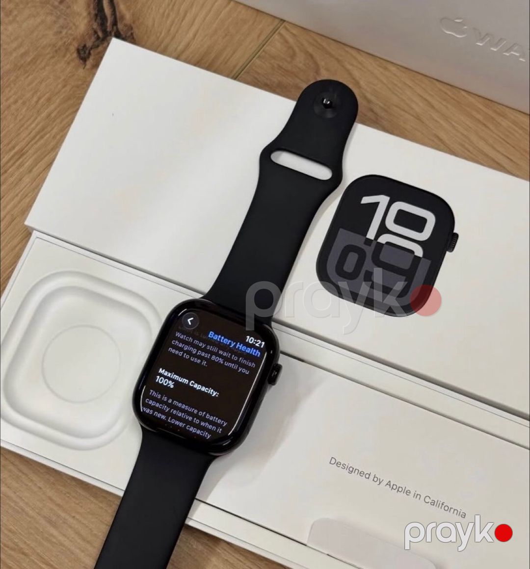 Apple Watch Series 10 Aluminum Jet Black 46mm — Ağıllı saatlar və biləkliklər, Bakı (2)