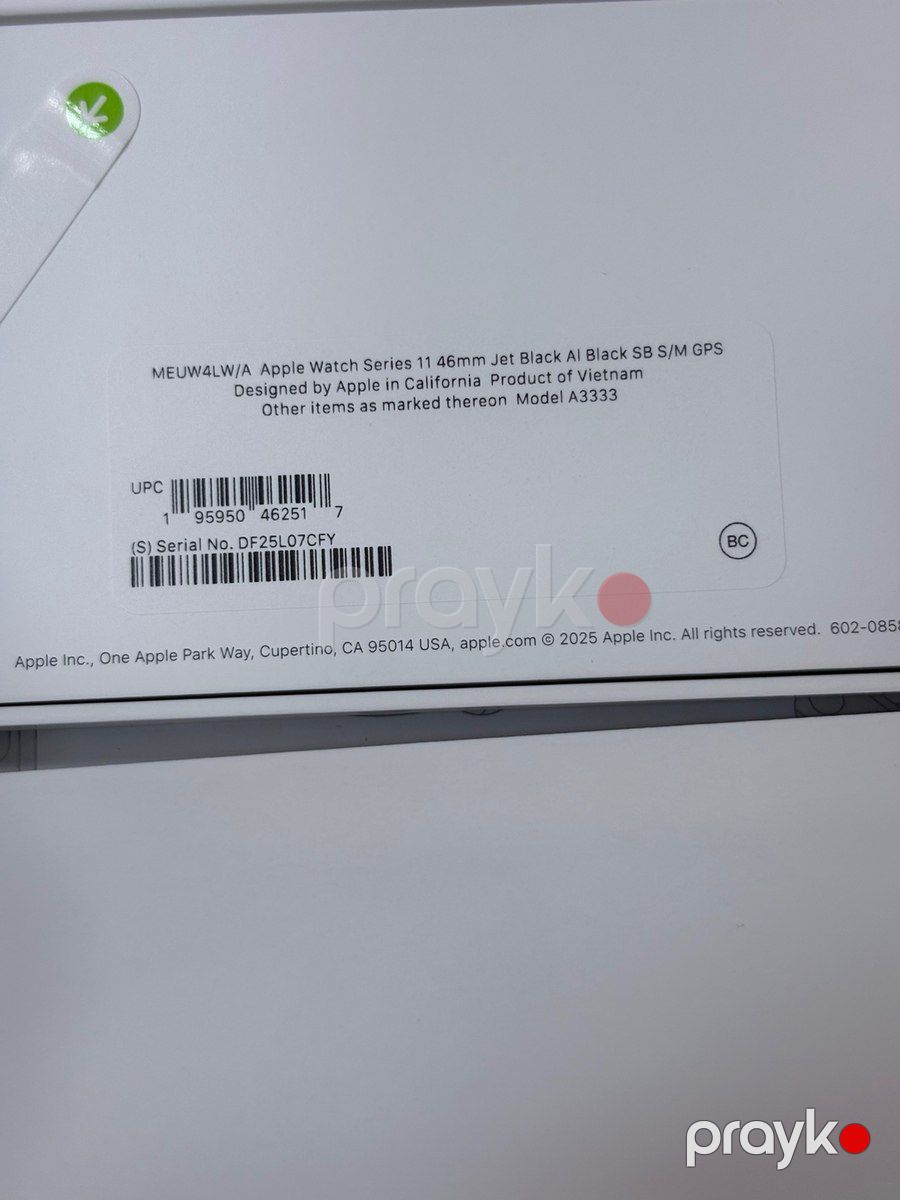 Apple Watch Series 11 Aluminum Jet Black 46mm — Ağıllı saatlar və biləkliklər, Bakı (4)