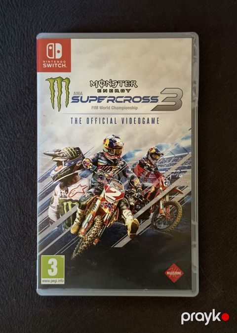 Nintendo Switch üçün «Supercross 3» oyunun kartrici, demək olar — Bakı