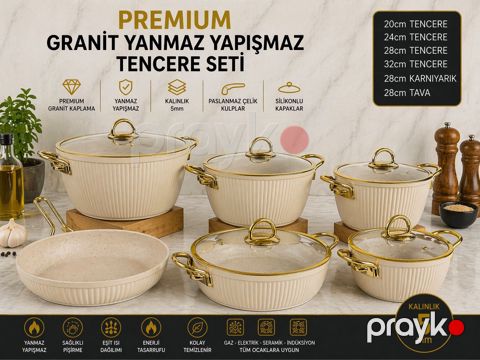 Qab-qacaq dəst Eviz 027, bioqranit, yaşıl, 11 parça — Bakı