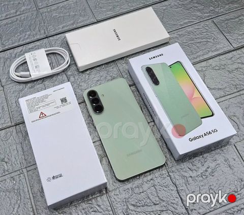 Samsung Galaxy A56 Awesome Lightgrey 256GB/12GB — Zaqatala