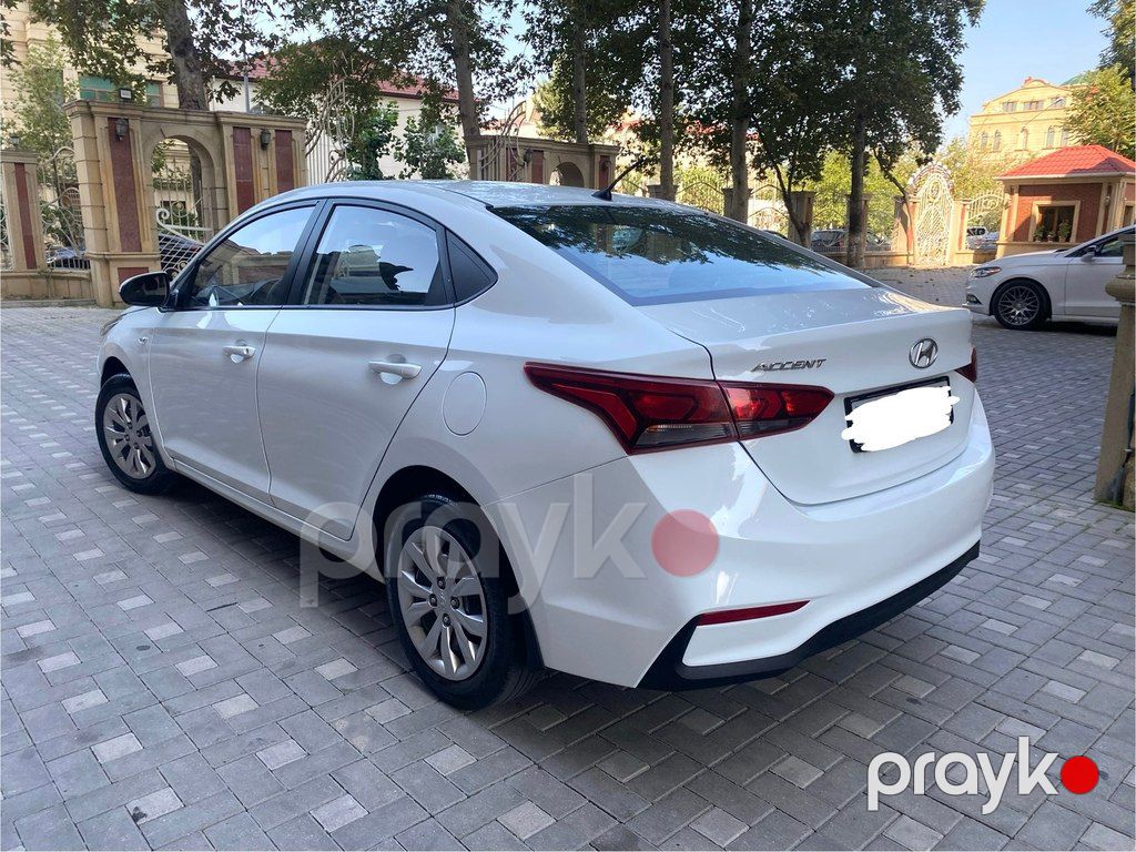 Hyundai Accent, 1.4 L, 2018 il, 128 000 km — Avtomobillər, Bakı (9)